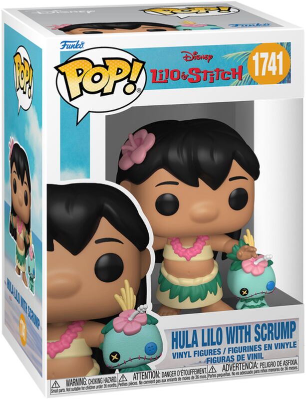 POP!#1741 Φιγούρα Hula Lilo With Scrump-Disney:Lilo & Stitch (112839) - φωτογραφία 2
