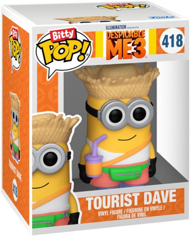 Bitty Pop!Pajame Bob & Tourist Dave-Minions Σετ 2Τμχ (112844) - φωτογραφία 3