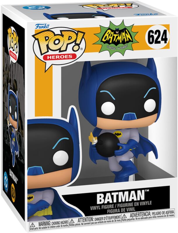 POP!#624 Φιγούρα Batman(With Bomb)-DC Batman Classic TV Series (112948) - φωτογραφία 2