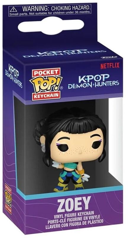 Pocket Pop!Μπρελόκ Zoey-K-Pop Demon Hunters (113738) - φωτογραφία 2