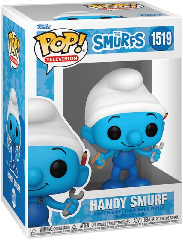 POP!#1519 Handy Smurf-The Smurfs (093296) φωτογραφία