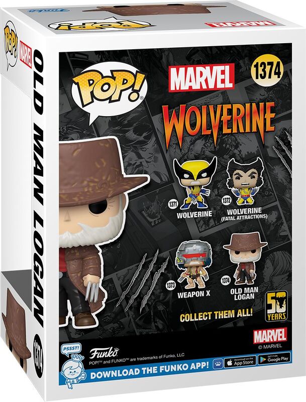 POP!#1374 Ultimate Old Man Logan-Marvel:Wolverine 50th (093348) - φωτογραφία 3