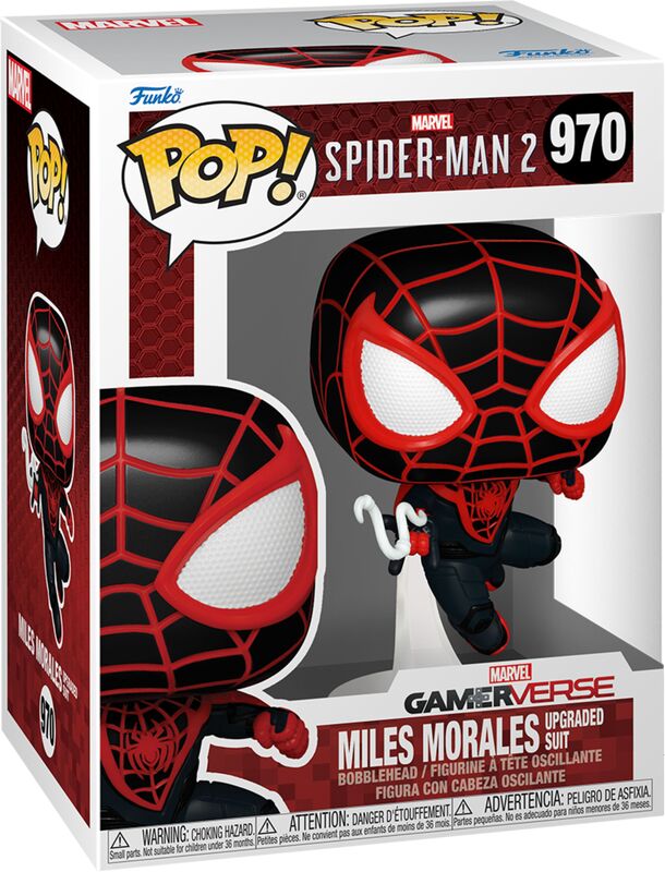 POP!#970 Miles Morales(Upgraded Suit)-Spiderman:Marvel Gamerverse (093352) - φωτογραφία 2