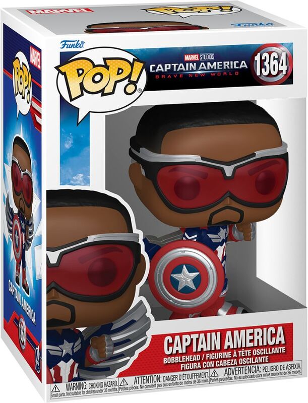 POP!#1364 Captain America-Marvel:Captain America Brave New World (094039) - φωτογραφία 2