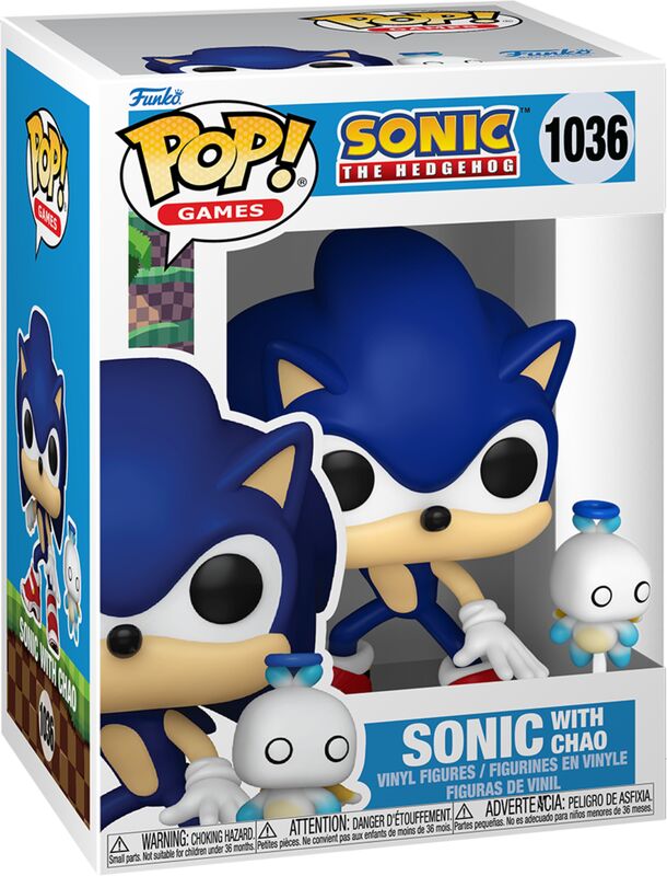 POP!#1036 Sonic With Hero Chao-Sonic The Hedgehog (097709) φωτογραφία