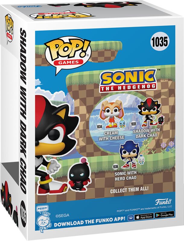 POP!#1035 Sonic With Dark Chao-Sonic The Hedgehog (097710) - φωτογραφία 3