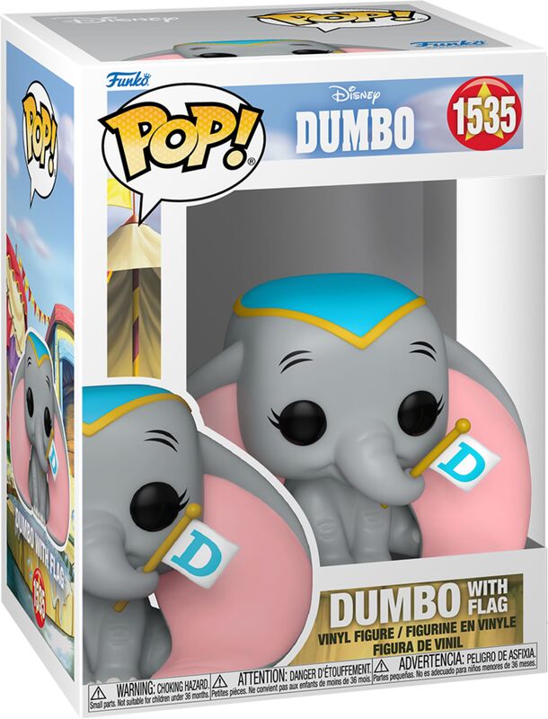 POP!#1535 Dumbo With Flag-Disney:Dumbo (099521) φωτογραφία