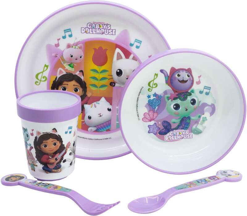 Stor Σετ Φαγητού 5Τμχ Gabby's Dollhouse (101855)