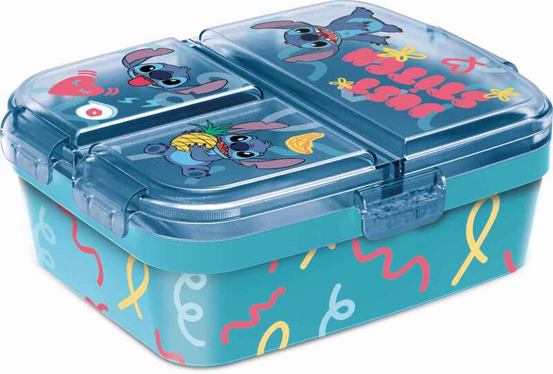 Stor Δοχείο Φαγητού 3 Διαμερίσματα Stitch XL (105614)