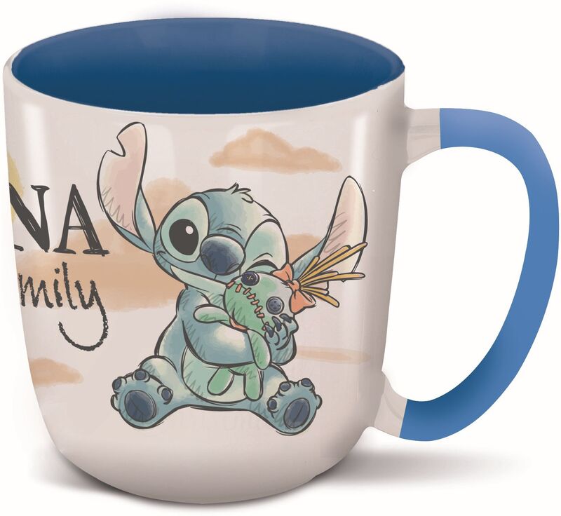 Stor Κούπα Κεραμική Stitch & Angel Ohana 385ml (105652)