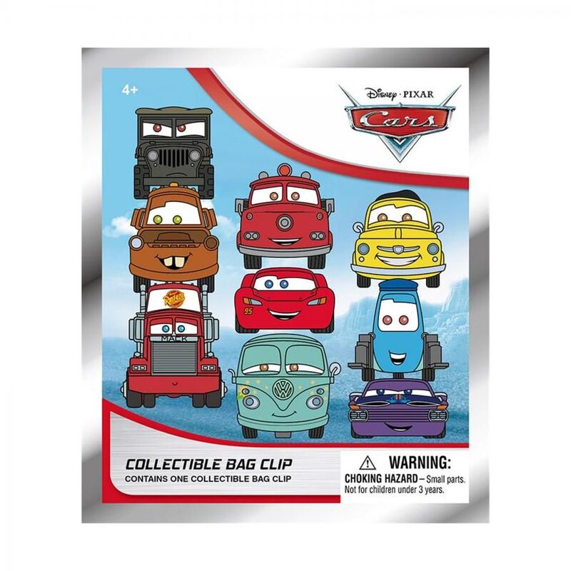 Monogram Disney-Cars Φιγούρα Μπρελόκ Φακελάκι-9 Σχέδια-1Τμχ (103950)