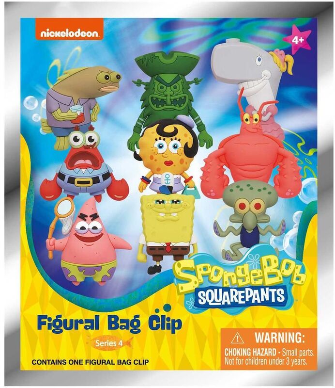 Monogram Spongebob Squarepants S4 Φιγούρα Μπρελόκ Φακελάκι-1Τμχ (108913)