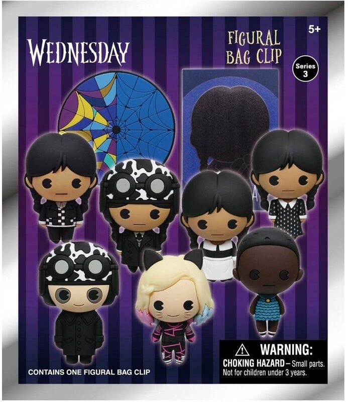 Monogram Wednesday S3 Φιγούρα Μπρελόκ Φακελάκι-11 Σχέδια-1Τμχ (110455)