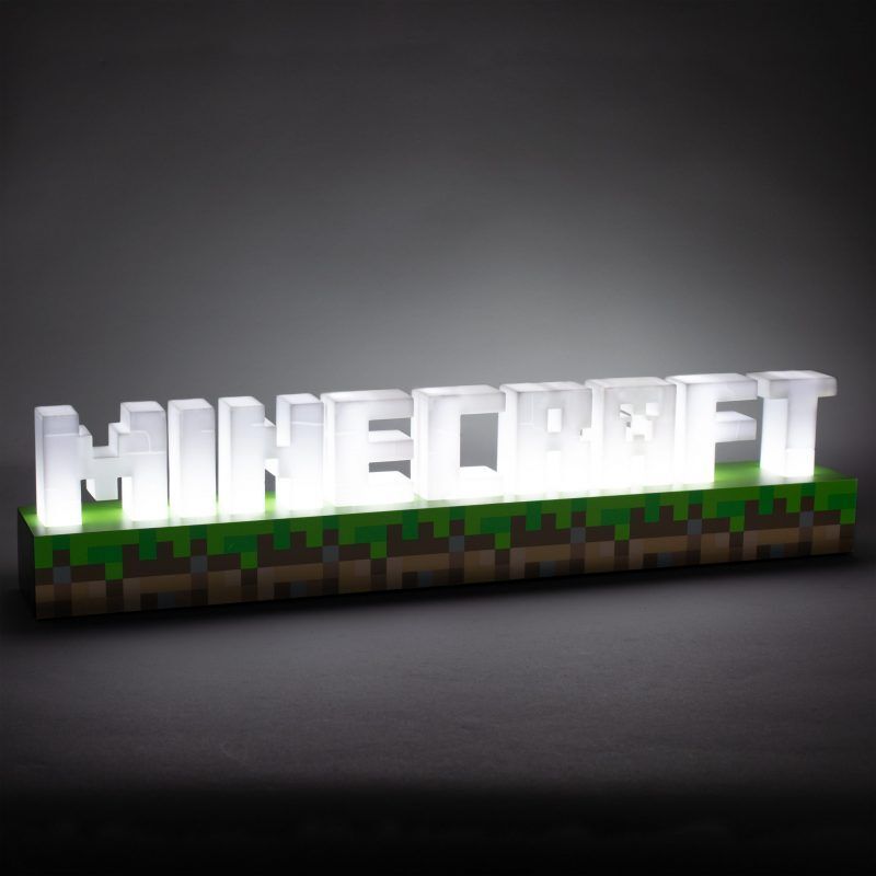 Paladone Minecraft Logo Light (070817) - φωτογραφία 3