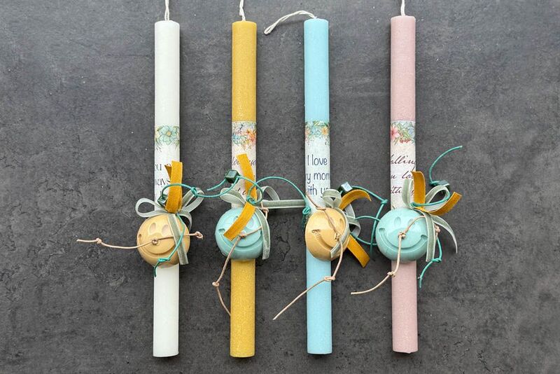 Λαμπάδα Σαπούνι Χαμόγελο-4 Σχέδια (991-996-0510)