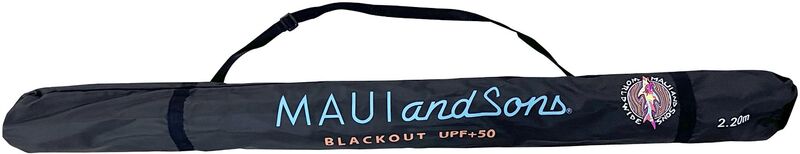 Ομπρέλα Ηλίου Maui 220/10-Σκελετός Αλουμινίου Αντιανεμική 29/32mm Polyester-Ultra Light - BlackOut UPF +50 (1947) φωτογραφία