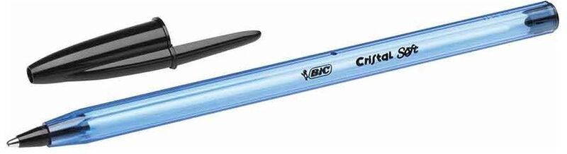 Bic B.Στυλό Cristal Soft Μαύρο (951433)