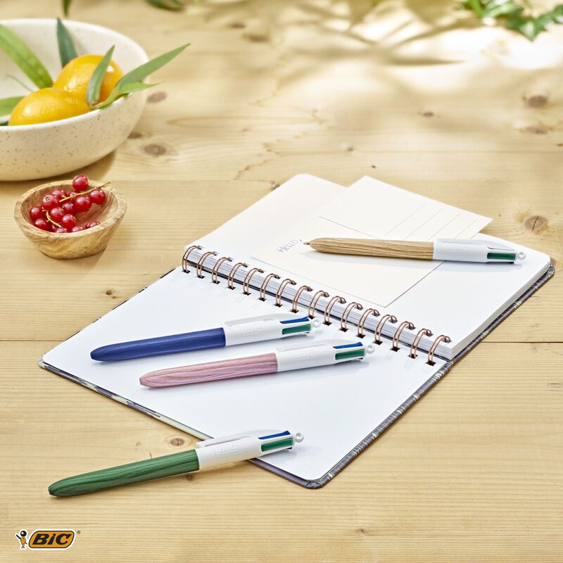 Bic Στυλό 4C Wood-4 Σχέδια-1Τμχ (507406) φωτογραφία