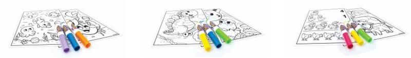 Crayola Σετ Ζωγραφικής Color & Erase-3 Σχέδια (81-1499) φωτογραφία