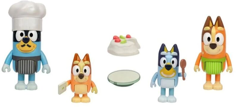 Bluey Φιγούρα 4Τμχ (BLYA6000)