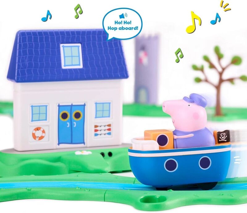 Peppa Pig Whizz Around Το Πλοίο Του Παππού Γουρουνάκι (08345/PPW02000) - φωτογραφία 5