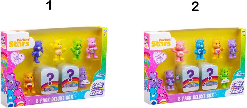 Giochi Preziosi Care Bears Συλλεκτικές Φιγούρες 5cm 8 Pack - CAR05000 - φωτογραφία 2