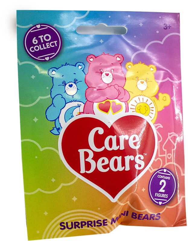 Care Bears Micro Συλλεκτικά Φιγουράκια 2Pack 3cm-8 Σχέδια (CRBR013) - φωτογραφία 2