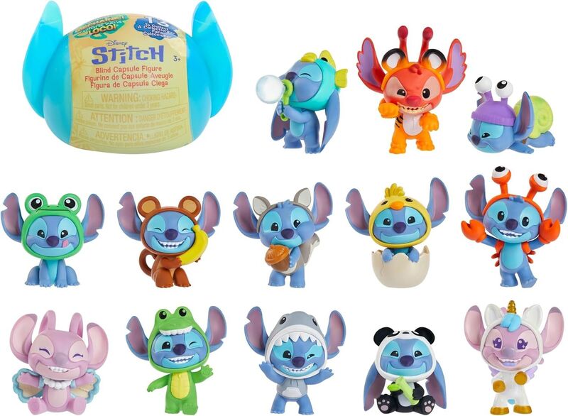 Giochi Preziosi Disney Stitch Μίνι Κάψουλα Με Φιγούρα Έκπληξη Goes Wild 1Τμχ - TTC57000 - φωτογραφία 2