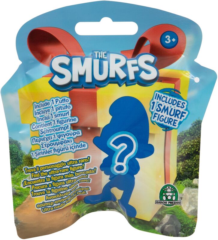 Στρουμφάκια Φακελάκι Με Φιγούρα-12 Σχέδια-1Τμχ (PUF37000)