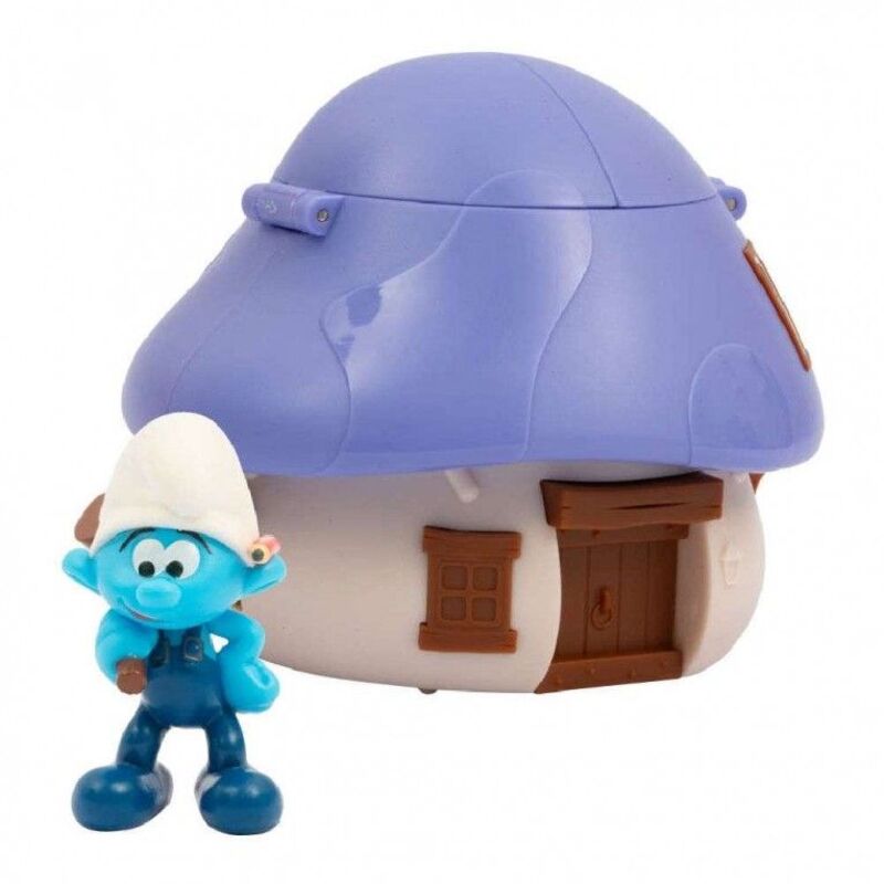 Giochi Preziosi Smurfs Σπιτάκι Μανιτάρι Έκπληξη με Κονφετί PUF38000 - φωτογραφία 3