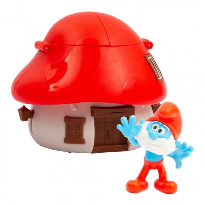 Giochi Preziosi Smurfs Σπιτάκι Μανιτάρι Έκπληξη με Κονφετί PUF38000 - φωτογραφία 4