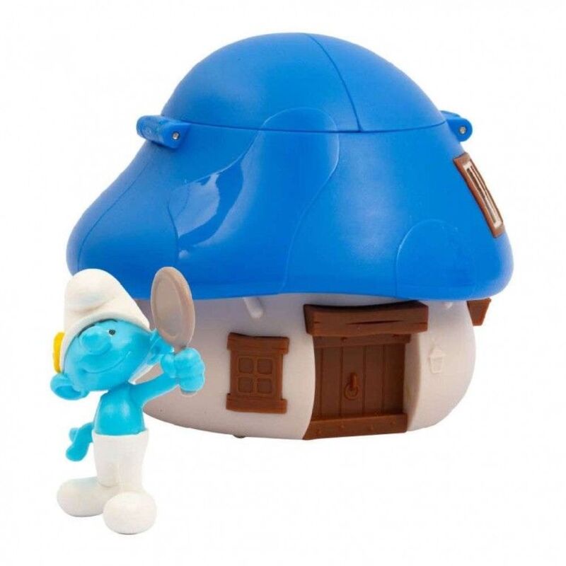 Giochi Preziosi Smurfs Σπιτάκι Μανιτάρι Έκπληξη με Κονφετί PUF38000 - φωτογραφία 6