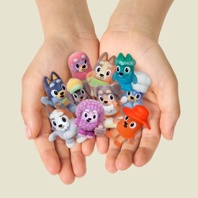 Bluey Φιγούρα Fuzzies-1Τμχ (BLYB3000A) - φωτογραφία 3