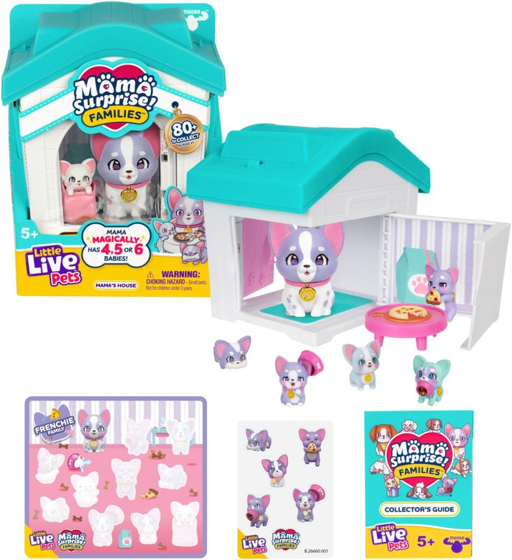 Little Live Pets Mama Surprise Families Σπιτάκια Με Σκυλάκια-4 Σχέδια (LP306000) φωτογραφία