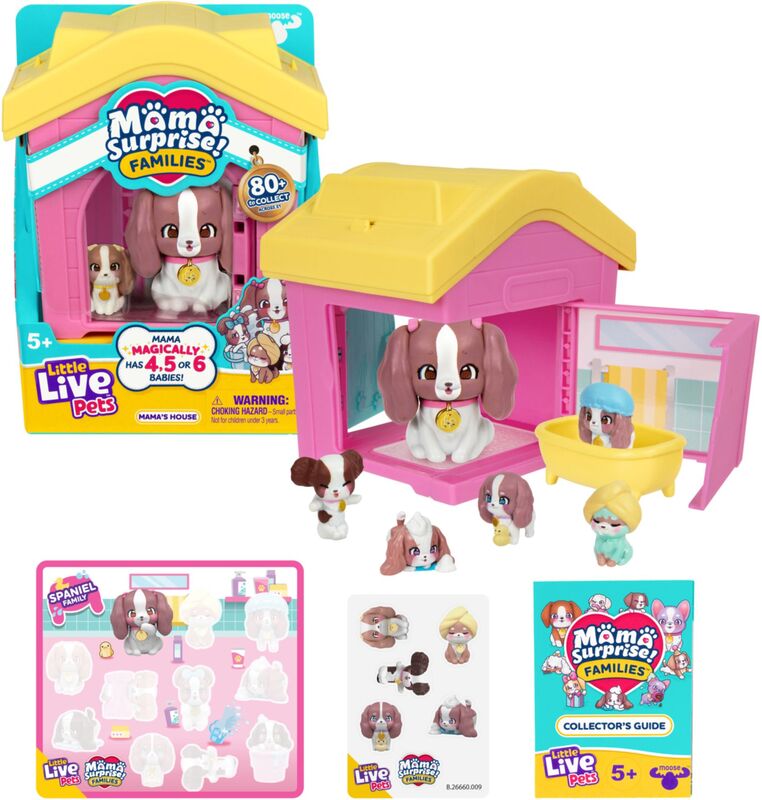 Little Live Pets Mama Surprise Families Σπιτάκια Με Σκυλάκια-4 Σχέδια (LP306000) φωτογραφία