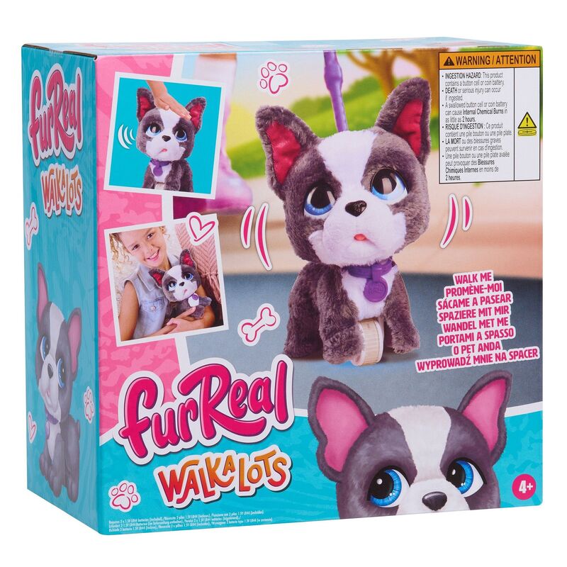 Giochi Preziosi Λούτρινο FurReal Walkalots Σκυλάκι Γαλλικό Bulldog - FUR10000 - φωτογραφία 4