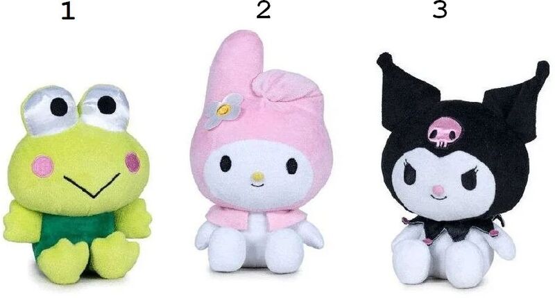 Hello Kitty & Friends Λούτρινο 22cm-3 Σχέδια (760024322) - φωτογραφία 2