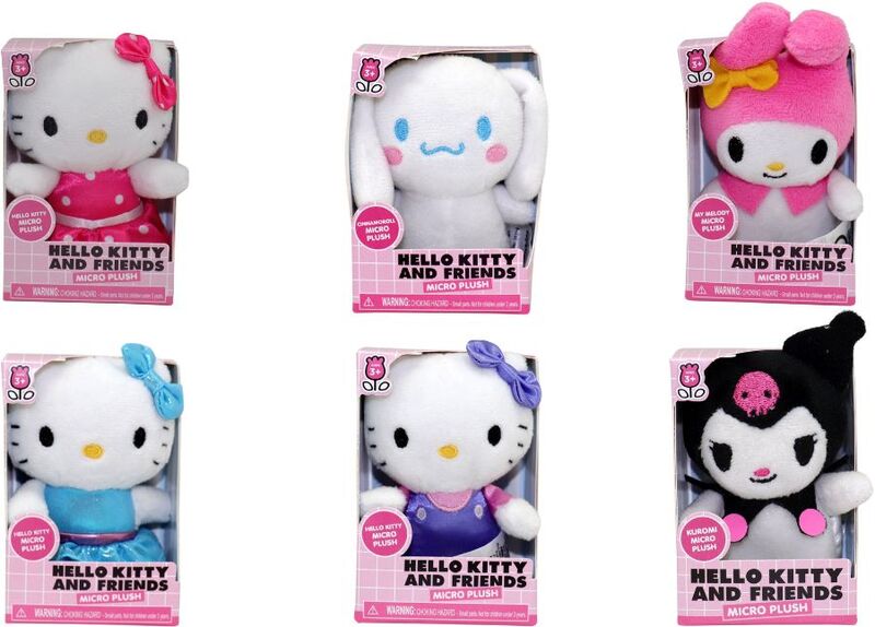 Hello Kitty Λούτρινο 8cm-6 Σχέδια (HKT25000) - φωτογραφία 3