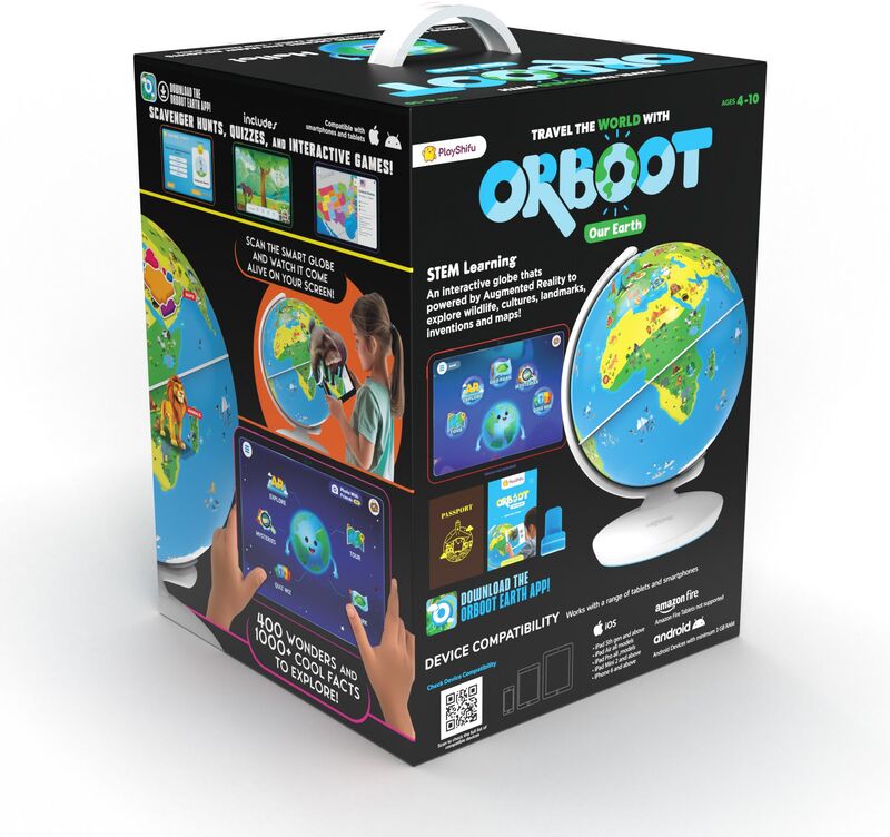 Orboot Εκπαιδευτική-Διαδραστική Υδρόγειος (PLH00000)