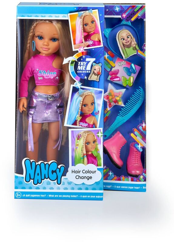 Giochi Preziosi Nancy Color Challenge, χρωματιστά μαλλιά (700017337) - φωτογραφία 2