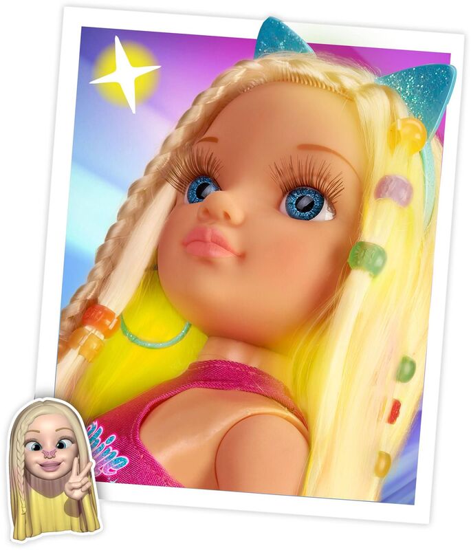 Giochi Preziosi Nancy Color Challenge, χρωματιστά μαλλιά (700017337) - φωτογραφία 7