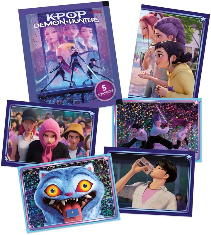 K-Pop Demon Hunters Αυτοκόλλητα Άλμπουμ Starter Pack (KPDH0003) - φωτογραφία 3