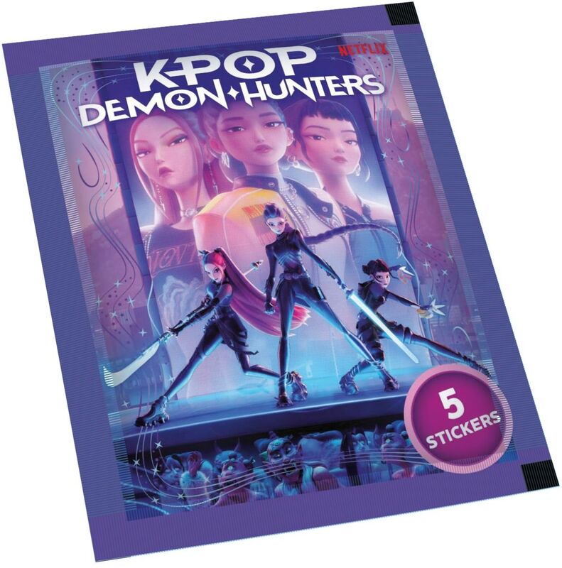 K-Pop Demon Hunters Αυτοκόλλητα Άλμπουμ Starter Pack (KPDH0003) - φωτογραφία 4