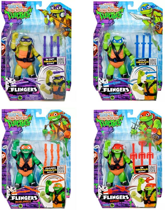 TMNT Mutations Deluxe Φιγούρα-4 Σχέδια (T0211000) - φωτογραφία 3