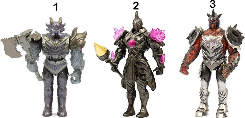 Gormiti Φιγούρα Villain 27cm & Αξεσουάρ Μάχης-3 Σχέδια (GRV09401) φωτογραφία