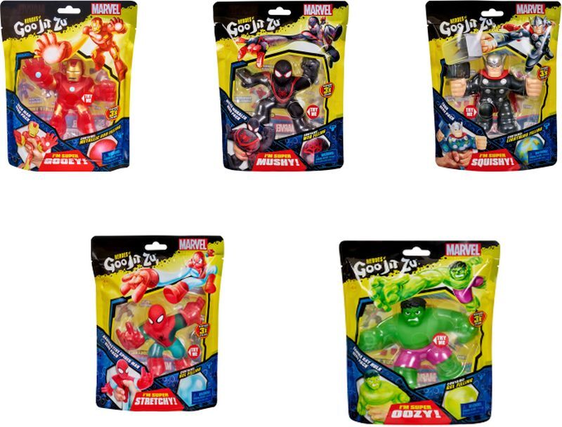 Goo Jit Zu Marvel Sinlge Pack-8 Σχέδια (GJT24000) - φωτογραφία 3