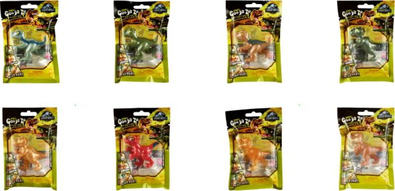 Goo Jit Zu Mini Jurassic Single Pack S1-8 Σχέδια (GJT27000) φωτογραφία