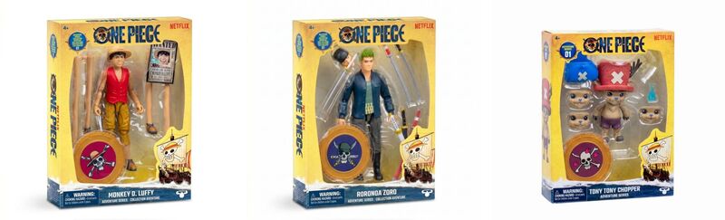 One Piece Φιγούρα Action-3 Σχέδια (NEP03000) - φωτογραφία 3