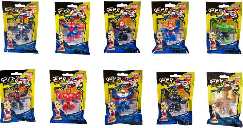 Goo Jit Zu Mini Marvel Single Pack S5-10 Σχέδια (GJM01000) φωτογραφία