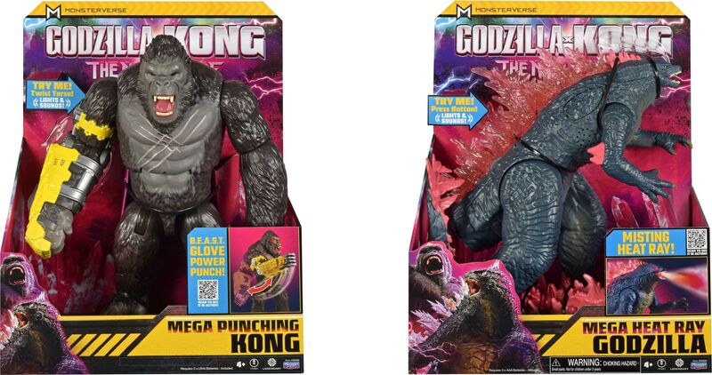 Godzilla X Kong Φιγούρες Γίγας 33cm-2 Σχέδια (MN308000) - φωτογραφία 3